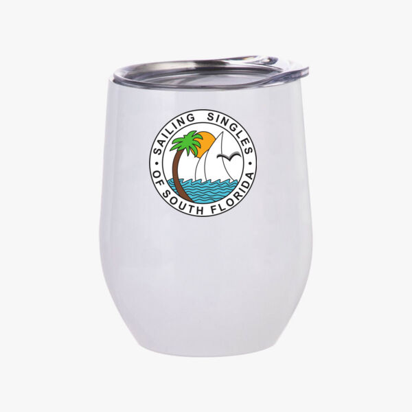 Stemless Wine Glass with Lid (12oz/350ml) Thumbnail